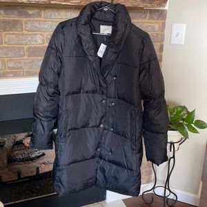 LOFT Puffer Coat / XS / Black